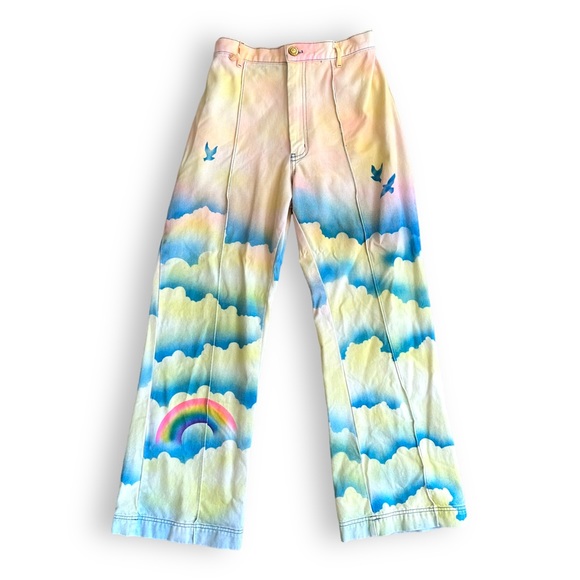 Big Bud Press Airbrushed Western Pants - Picture 1 of 3